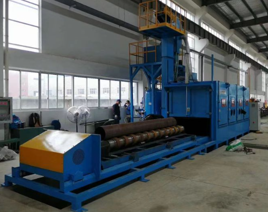 福州喷砂机在管道除锈中的现场施工应用