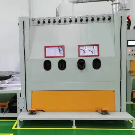 福州高效生产，从箱体手动喷砂机开始，提升零部件质量